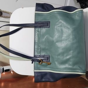 Fossil tote bag/ unique